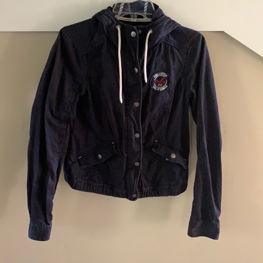 Hollister cargo/sturdy jacket, Navy blue, Size M